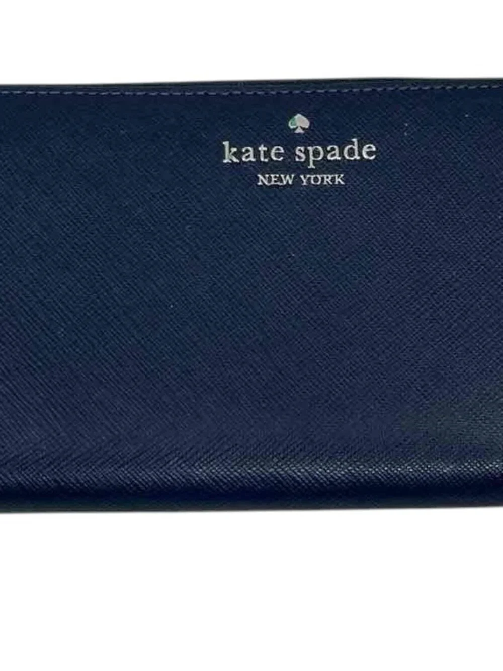 KATE SPADE Blue Long Wallet zipper closure
